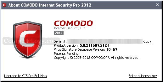 Comodo-Internet-Security-2012-Pro-About-Windows