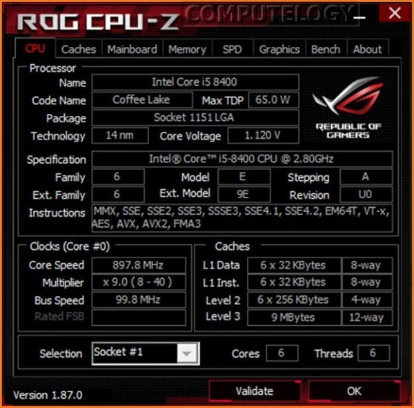 rog cpu z download