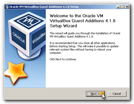 guest additions virtualbox shared folders