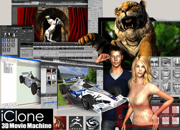iclone 4 3d movie machine
