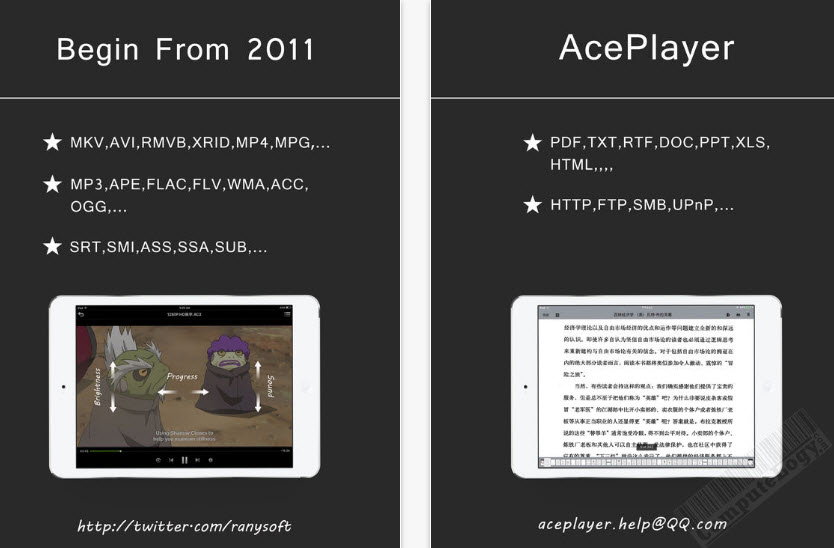 aceplayer plus iphone ipad app computelogy
