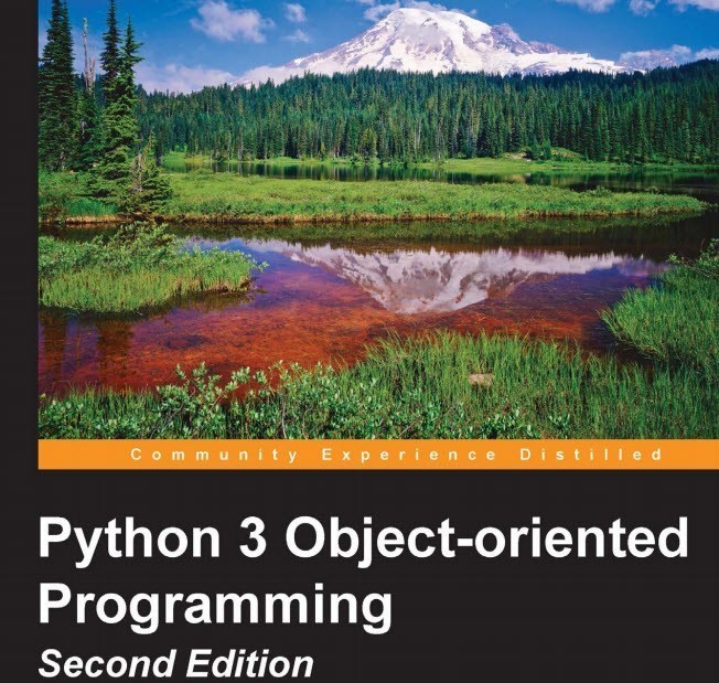 python 3 object oriented programming second edition book cover page