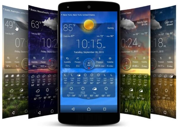 weather live app poster computelogy