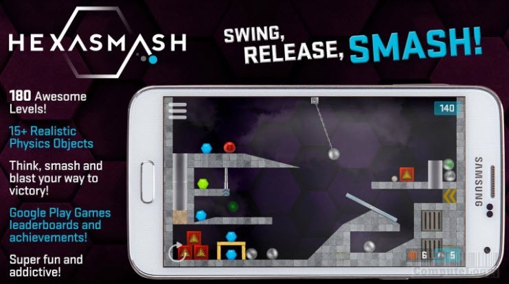Hexasmash Pro android google play app banner