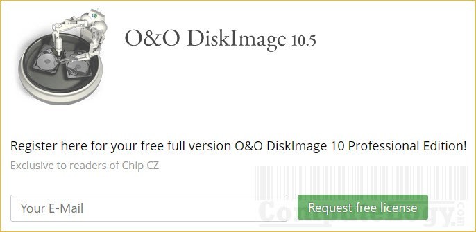 O&O DiskImage 10 Professional Edition license request form computelogy-com