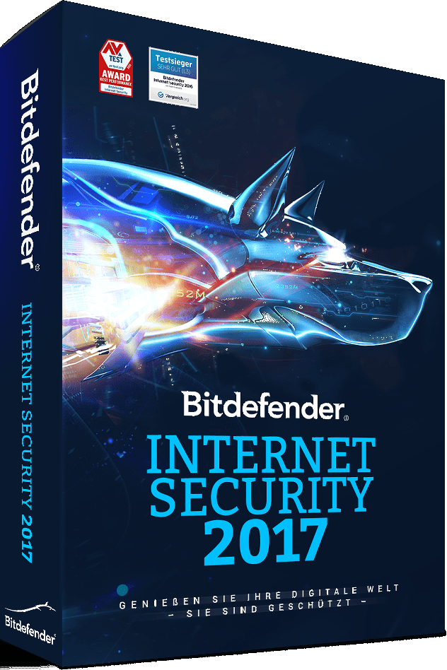 bitdefender internet security 2017 box