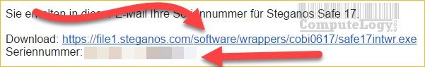 steganos safe license email computelogy-com