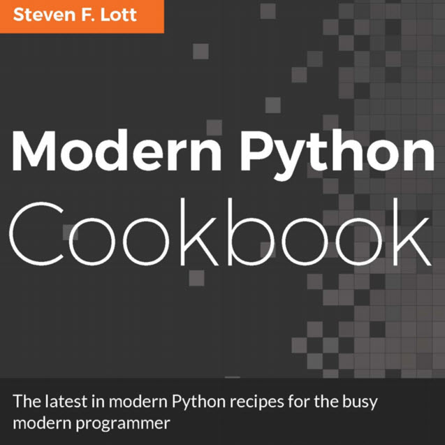 Modern Python Cookbook book cover title page