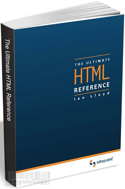 The Ultimate HTML Reference book title cover page computelogy-com