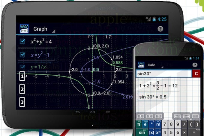 Graphing Calculator + Math PRO app banner