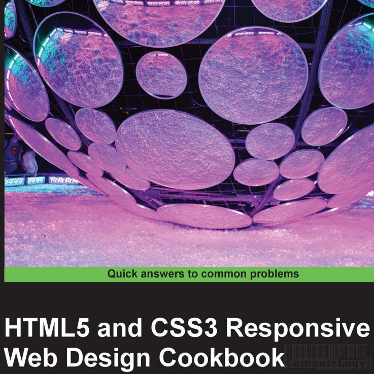 HTML5 and CSS3 Responsive Web Design Cookbook cover title page