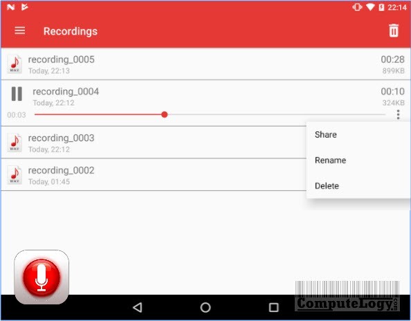 Voice Recorder - Sound Recorder PRO app banner