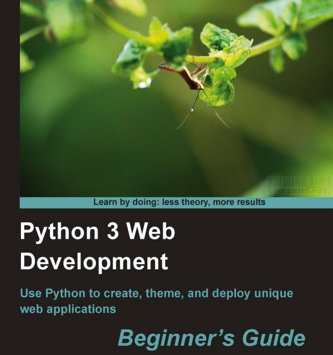 Python 3 Web Development Beginner Guide book title cover page