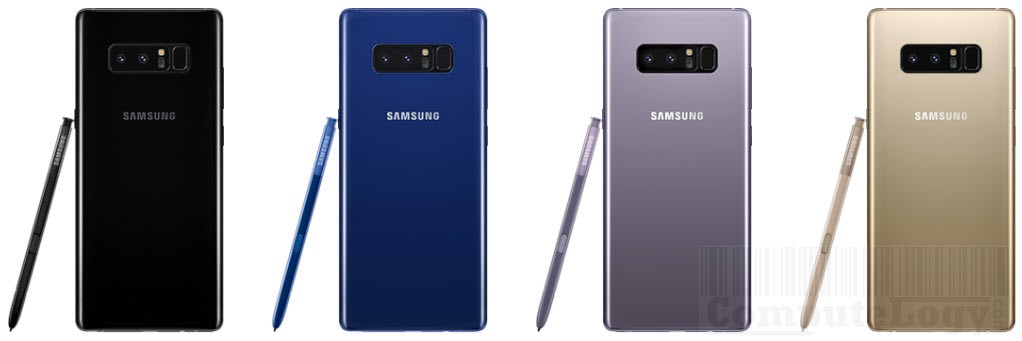 samsung-galaxy-note-8-Midnight Black-deepsea blue-orchid gray-maple gold-image