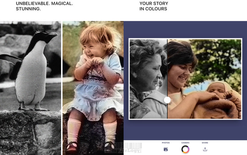 Spectrum - Colorize photos in black and white - ios iphone ipad app banner