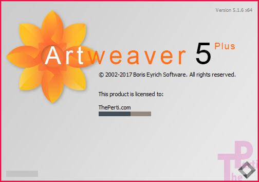 artweaver 5 plus info window