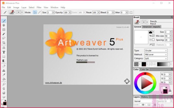 artweaver plus vs free