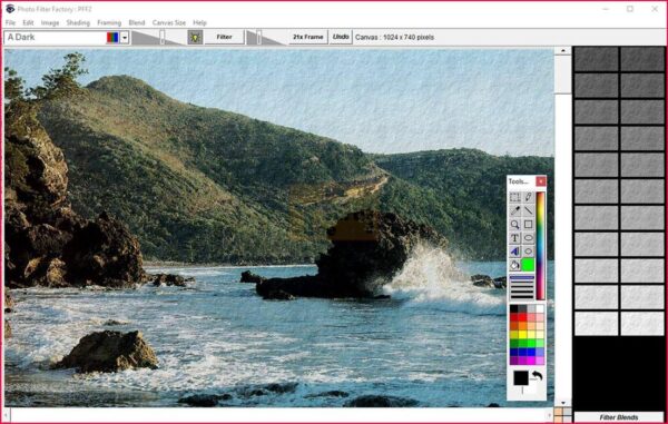 photo filter factory windows app banner