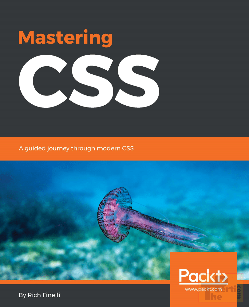 mastering css ebook cover title page by Rich Finelli