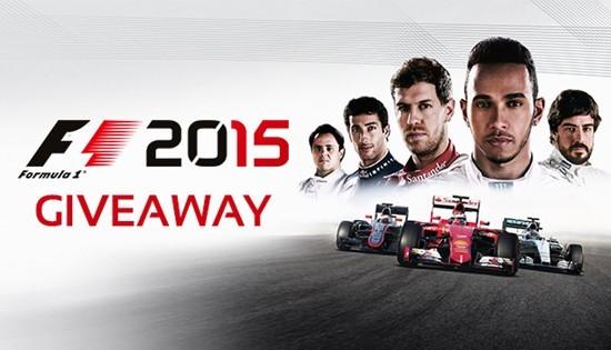 F1 2015 Car Racing Game Giveaway Banner