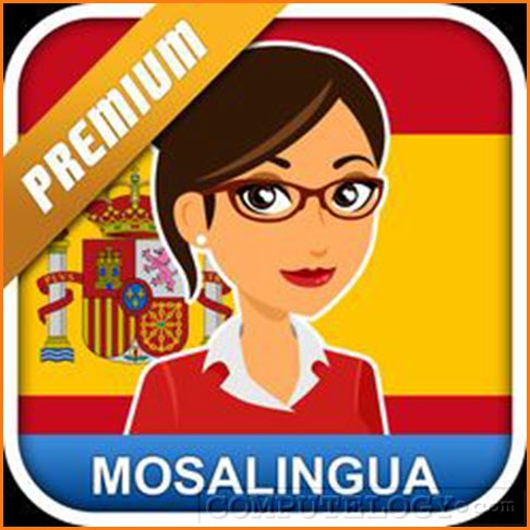 Learn Spanish with MosaLingua App Icon