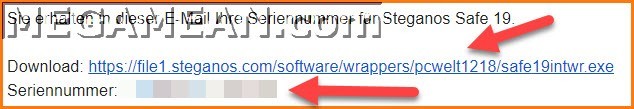 Steganos Safe 19 License Key and Download Link Email