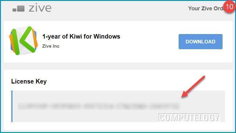 kiwi for gmail windows
