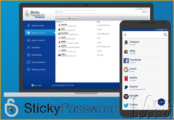 Sticky Password Manager Banner