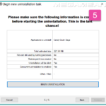 5 Final Window Before Uninstallation Process Starts in BCUninstaller