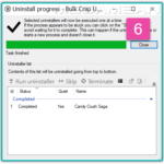 6 Uninstallation Process in BCUninstaller