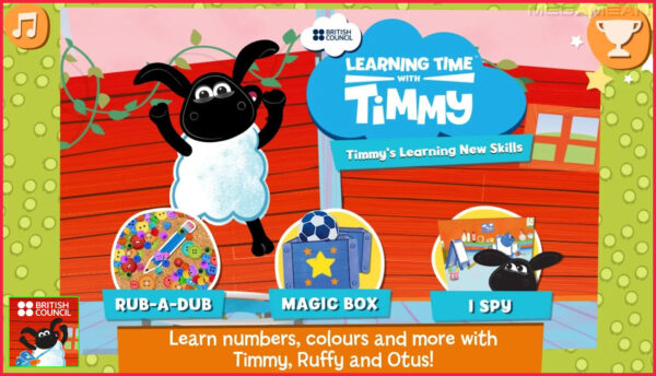 Timmy's Learning New Skills App Banner