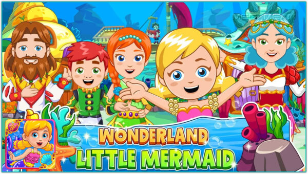 Wonderland Little Mermaid Game Banner