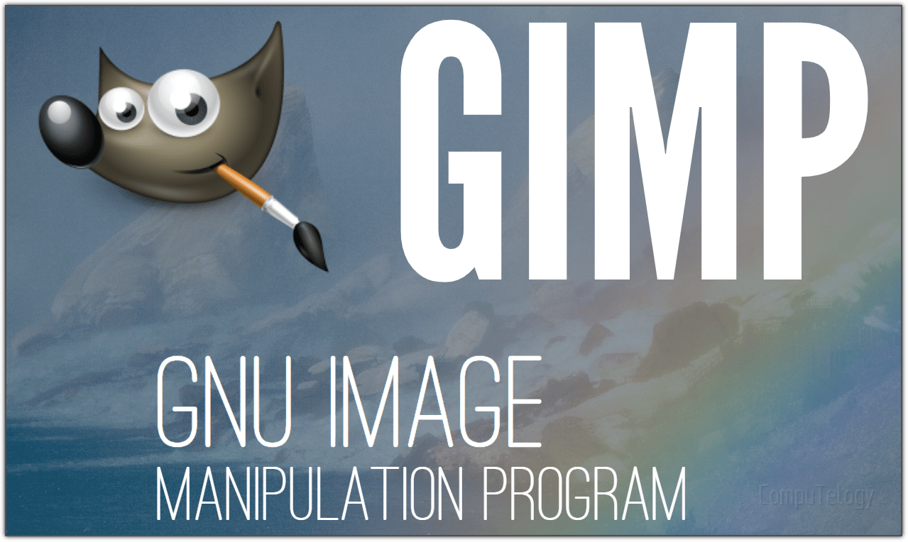 gimp image manipulation program