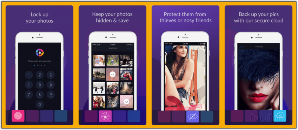 Secret Photo PRO for iPhone and iPad App Banner