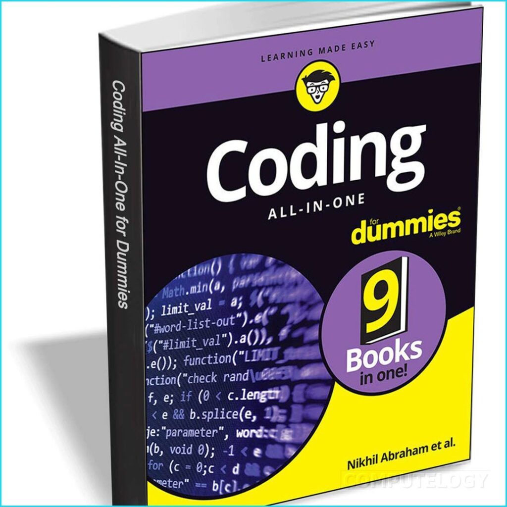 Coding All-in-One For Dummies eBook Cover Title Page