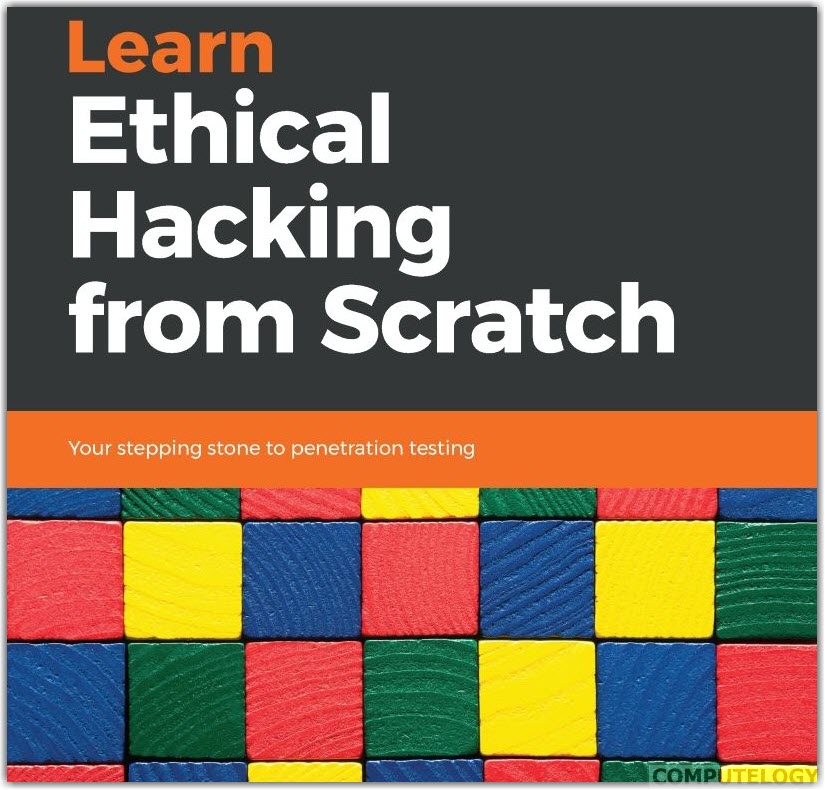 Learn Ethical Hacking from Scratch Book Cover Title Page