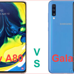 Samsung Galaxy A70 vs Samsung Galaxy A80 Banner