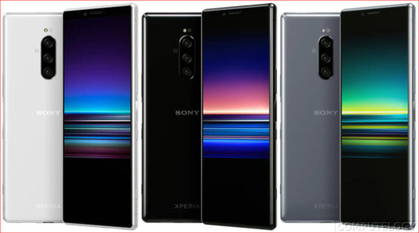 Sony Xperia 1 Banner White Black Grey