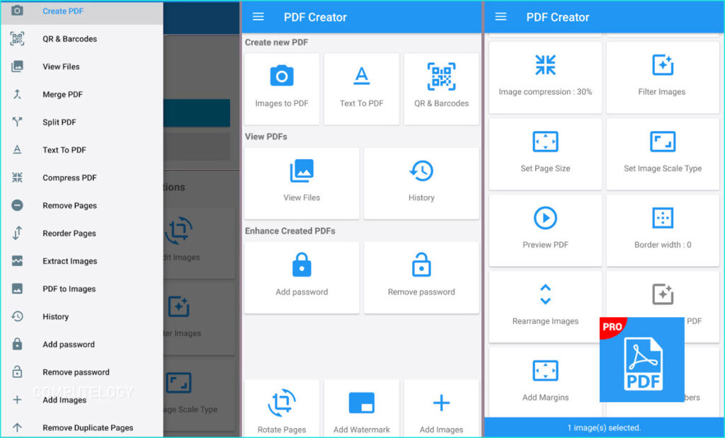 Download PDF Creator & Editor Pro App Free GooglePlay