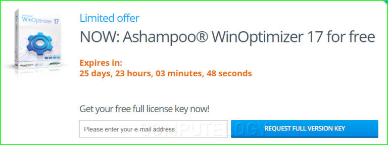 ashampoo winoptimizer free edition